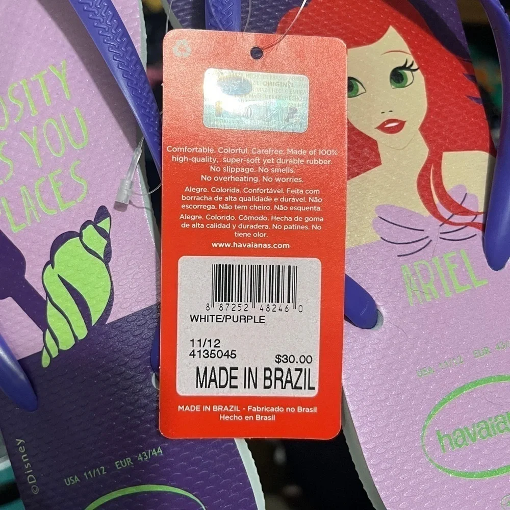 Havaianas Disney Little Mermaid Sandals